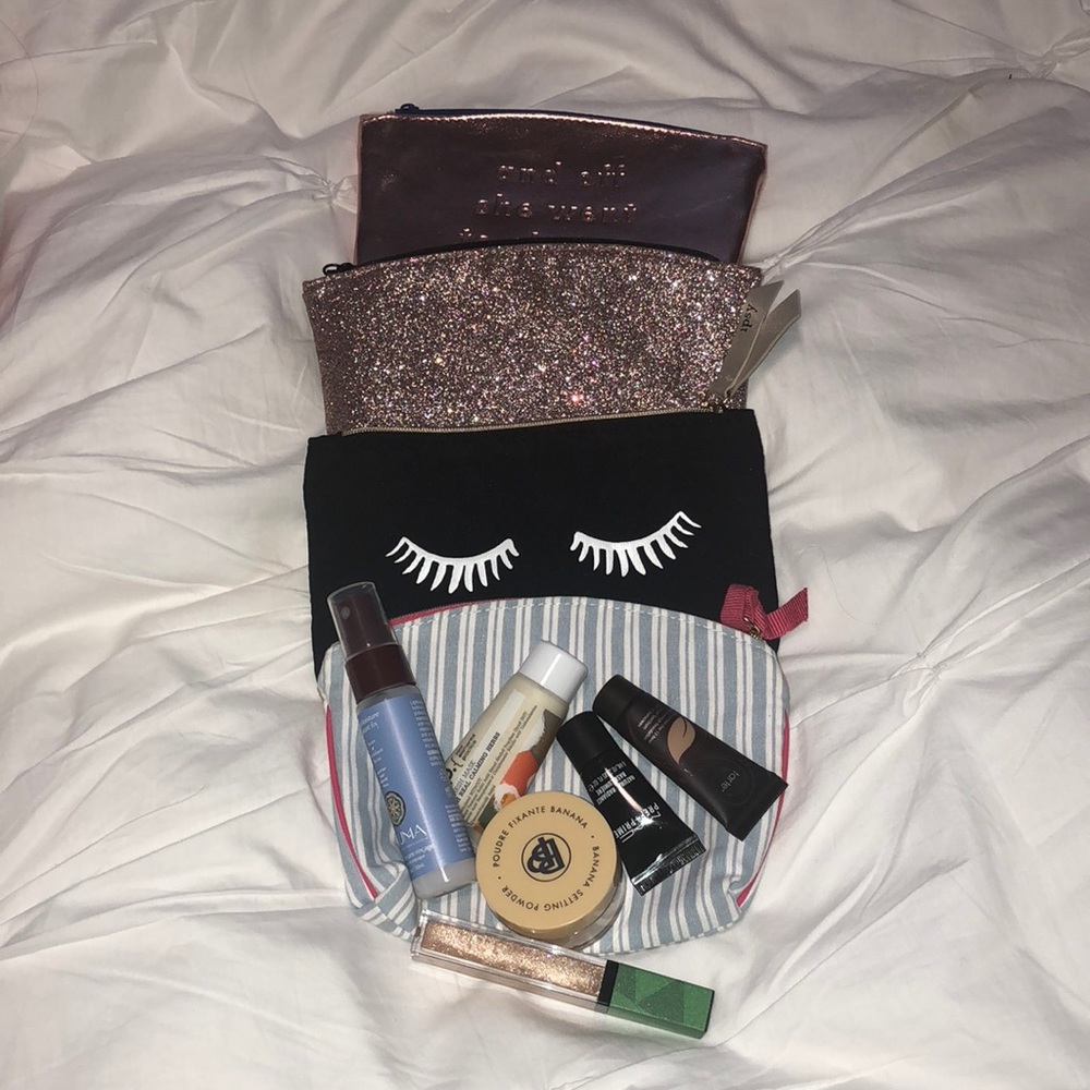 4 Ipsy bags and 6 products from latest Ipsy bags